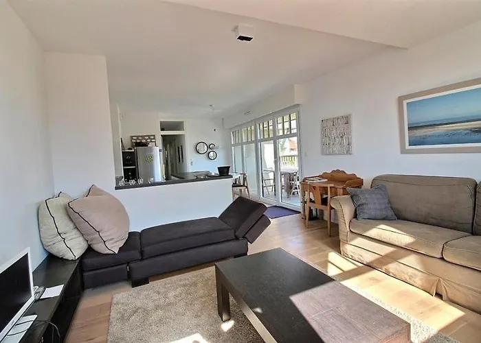 Annonce Professionnelle. 2 Avec Terrasse Sud, à 50m De La Plage, Pour 4 à 5 Personnes Hardelot-Plage